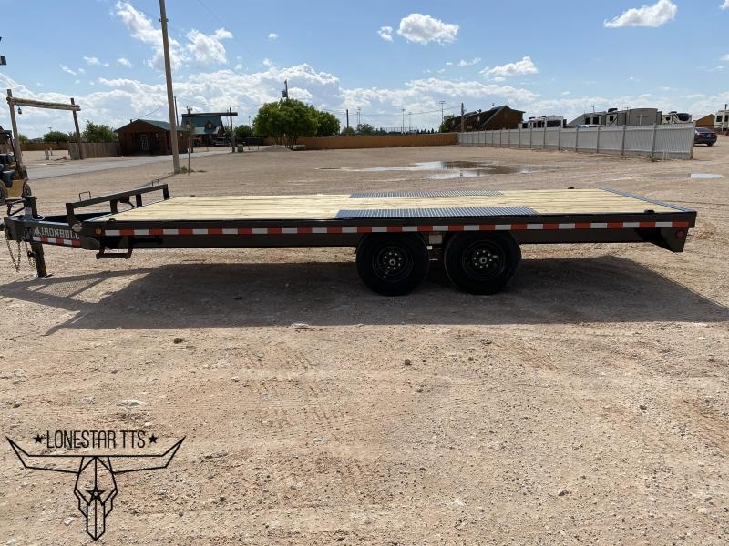 2021 Iron Bull Deckover Flatdeck Equipment Trailer 2021 Iron Bull Deckover Flatdeck Equipment Trailer