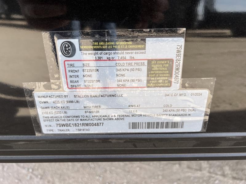 new Cargo (Enclosed) Trailers Stallion Manufacturing LLC  for sale, in Seminole, TX Thumbnail 8