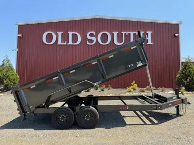 2026 Maxx-D DTX8316-17.5k Tele Dump Trailer - 3' sides, Gray, Wireless, Spare