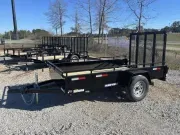 2026 Sure-Trac 5x10 Solid Steel High Side Trailer 3k Idler
