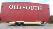 2025 Horizon EHZ8320 15.2k Equipment Trailer 7x20(18+2), TAN, SIR, SPARE, XTRA D-RINGS