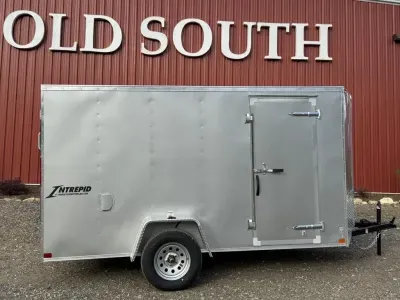 2026 Homesteader 6 x 12 Intrepid Single Axle Enclosed Cargo Trailer - Silver