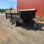 2024 Homesteader 6 x 10 Tandem Axle Deckover Dump Trailer