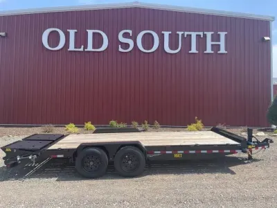 2024 Big Tex 16ET-17+3MR Super Duty Tandem Axle Equipment Trailer with Mega Ramps