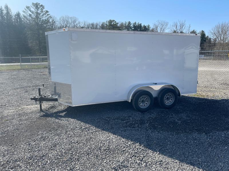 2021 Eagle Cargo 7X14 7K GVW BARN Enclosed Cargo Trailer Kashm Truck