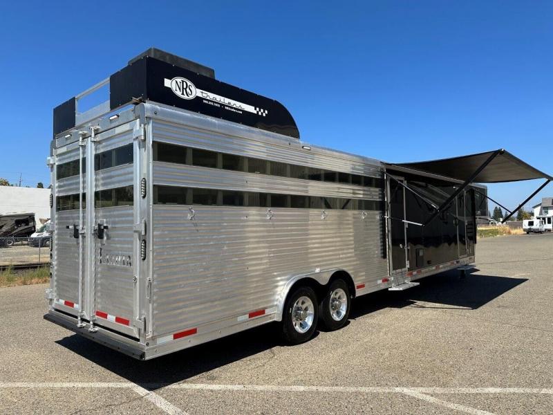 2020 Lakota Livestock LE81611 Combo Trailer Stock Trailers For Sale Classifieds for Horse