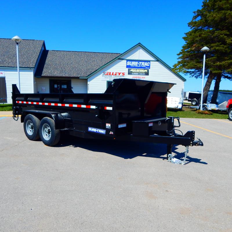 2022 Sure-Trac 82 IN x 14 HD Low Profile Dump Trailer 2022 Sure-Trac 82 IN x 14 HD Low Profile Dump Trailer