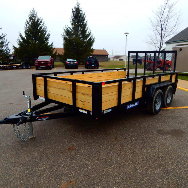 2023 Sure-Trac 7x14 7k 3 Board Utility Trailer | Michigan Trailers in