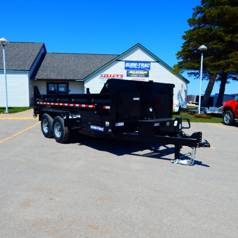 2022 Sure-Trac 7X16 14K Profile Dump Trailer Telescopic 2022 Sure-Trac 7X16 14K Profile Dump Trailer Telescopic