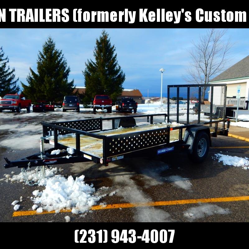 2023 Sure-Trac 7 x 14 Tube Top ATV Trailer 5K Brake 2023 Sure-Trac 7 x 14 Tube Top ATV Trailer 5K Brake
