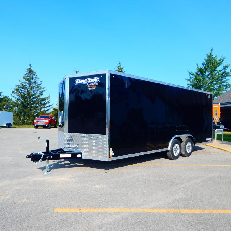 2021 Sure-Trac 8.5 x 20 Pro Series Enclosed Wedge Car H 2021 Sure-Trac 8.5 x 20 Pro Series Enclosed Wedge Car H