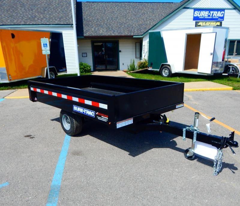 2022 Sure-Trac 4.5 x 8ft Utility Dump Trailer 2022 Sure-Trac 4.5 x 8ft Utility Dump Trailer