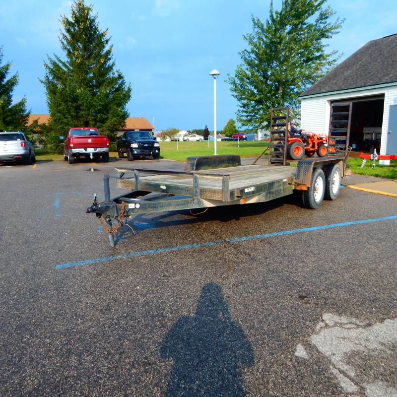 2009 Carry-On 7x16 7k Equipment Trailer 2009 Carry-On 7x16 7k Equipment Trailer