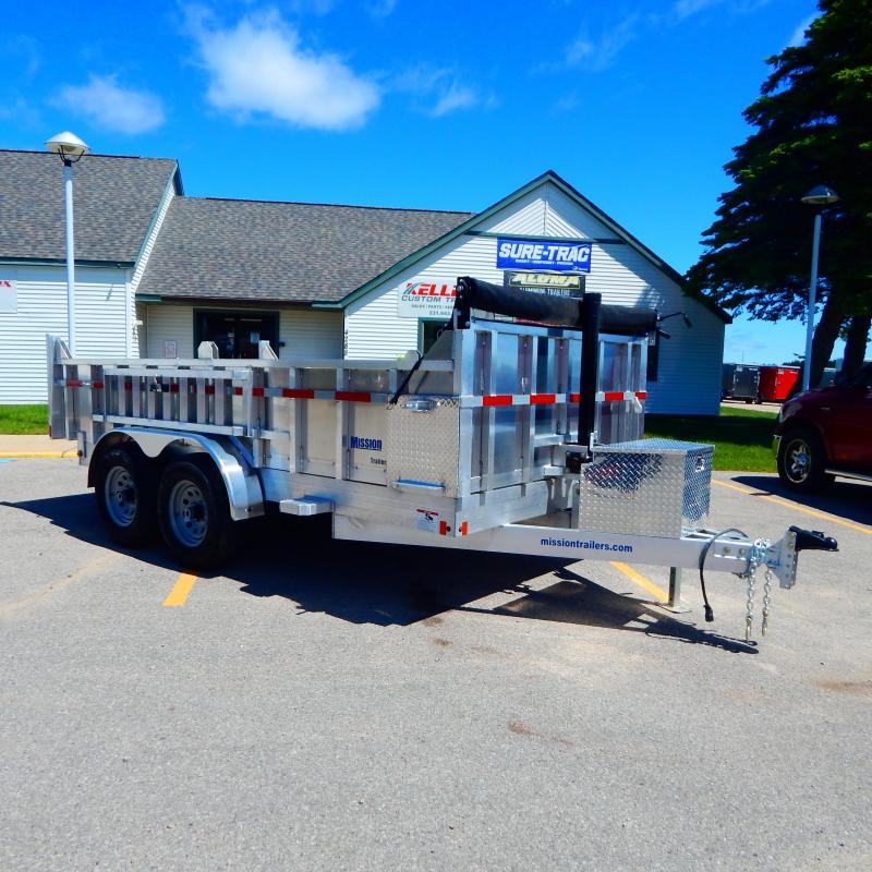 2021 Mission 7x14 12k Telescopic Dump Trailer 2021 Mission 7x14 12k Telescopic Dump Trailer