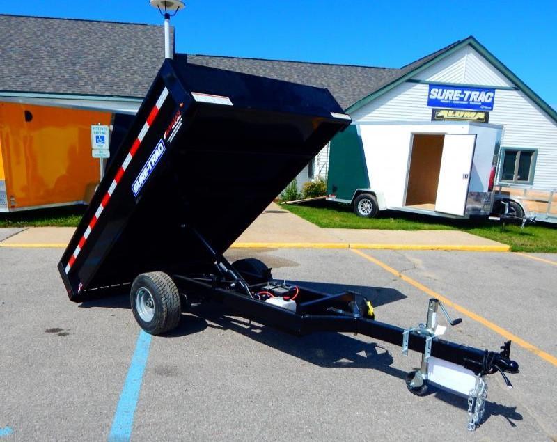 2022 Sure-Trac 4.5 x 8ft Utility Dump Trailer 2022 Sure-Trac 4.5 x 8ft Utility Dump Trailer