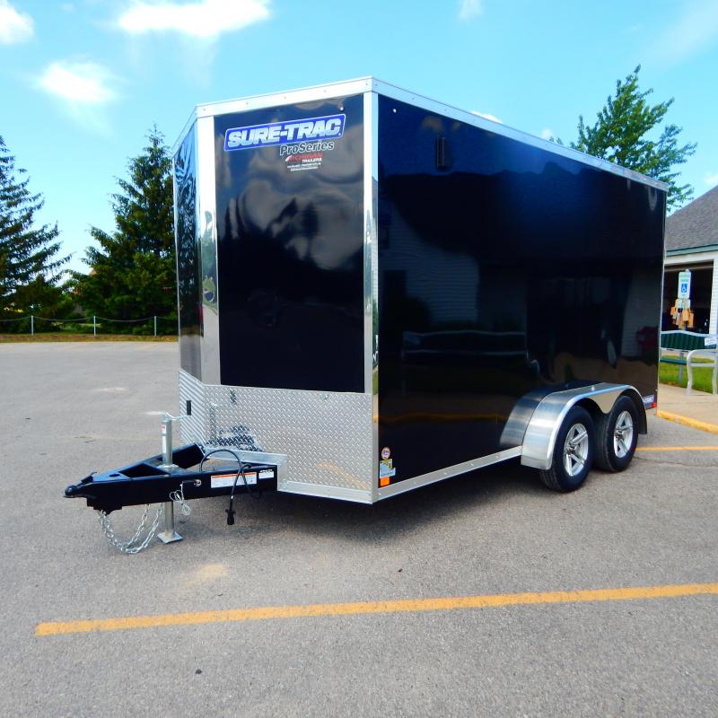 2021 Sure-Trac 7 x 14 Pro Series Enclosed Wedge Cargo T 2021 Sure-Trac 7 x 14 Pro Series Enclosed Wedge Cargo T