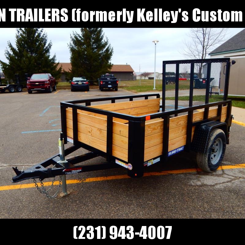 2023 Sure-Trac 5 x 10 Tube Top Three Board Trailer 3K Idler 2023 Sure-Trac 5 x 10 Tube Top Three Board Trailer 3K Idler