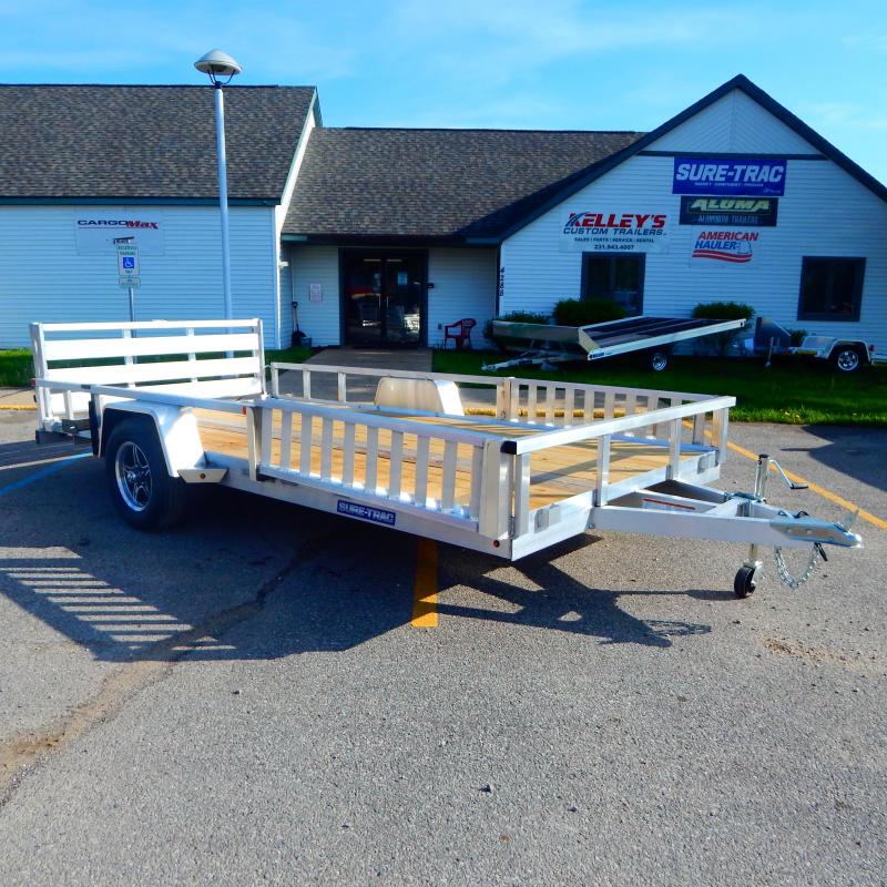 2020 Sure-Trac 7x14 3k Aluminum ATV Trailer 2020 Sure-Trac 7x14 3k Aluminum ATV Trailer