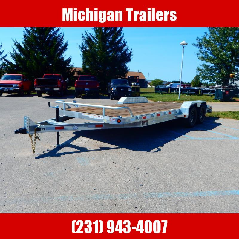 2023 Silver Mountain Trailers 7x20 7k Galvainized Car Hauler Michigan