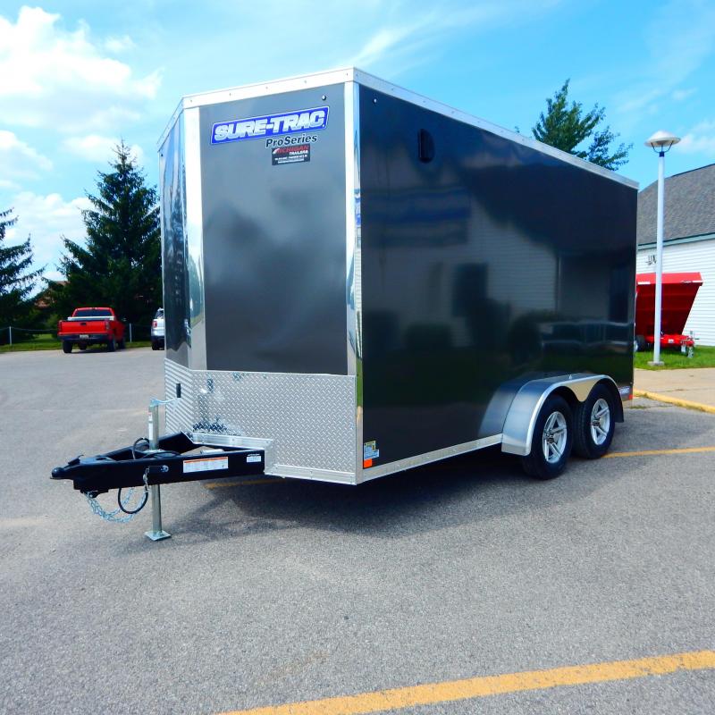 2021 Sure-Trac 7 x 14 Pro Series Enclosed Wedge Cargo T 2021 Sure-Trac 7 x 14 Pro Series Enclosed Wedge Cargo T