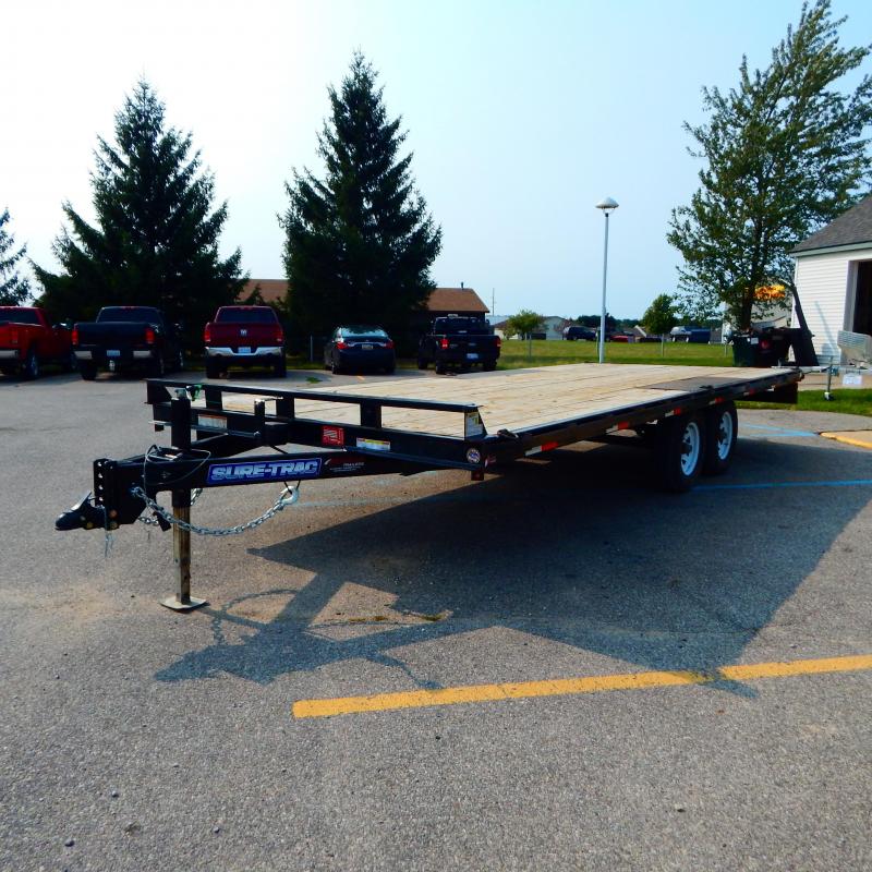2018 Sure-Trac 8.5x20 10k Deckover Equipment Trailer 2018 Sure-Trac 8.5x20 10k Deckover Equipment Trailer