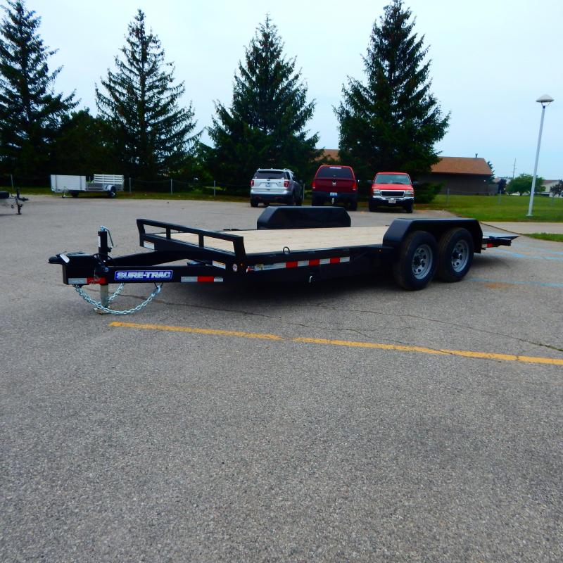 2022 Sure-Trac 7 x 18 Tilt Bed Equipment Trailer 10K 2022 Sure-Trac 7 x 18 Tilt Bed Equipment Trailer 10K