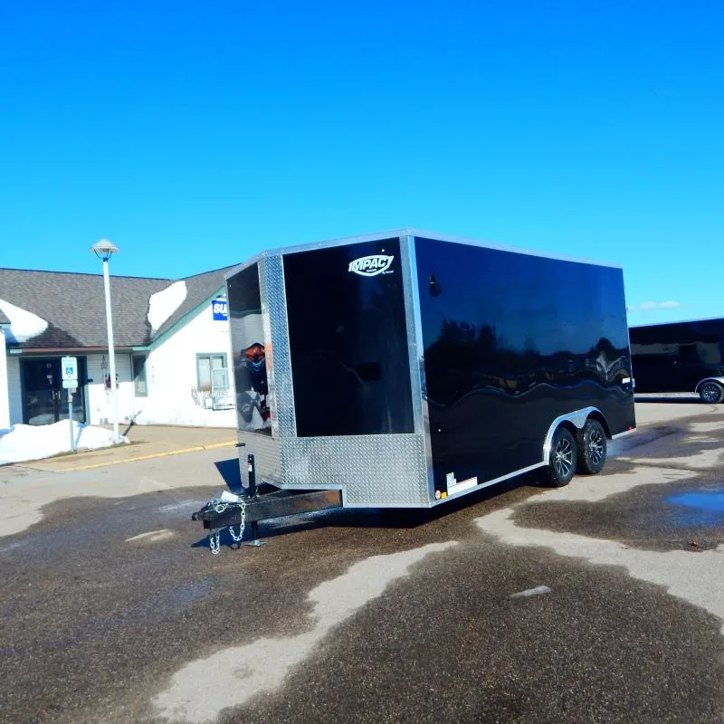 2026 Impact Trailers 8.5x16 7k Quake Cargo / Enclosed Trailer