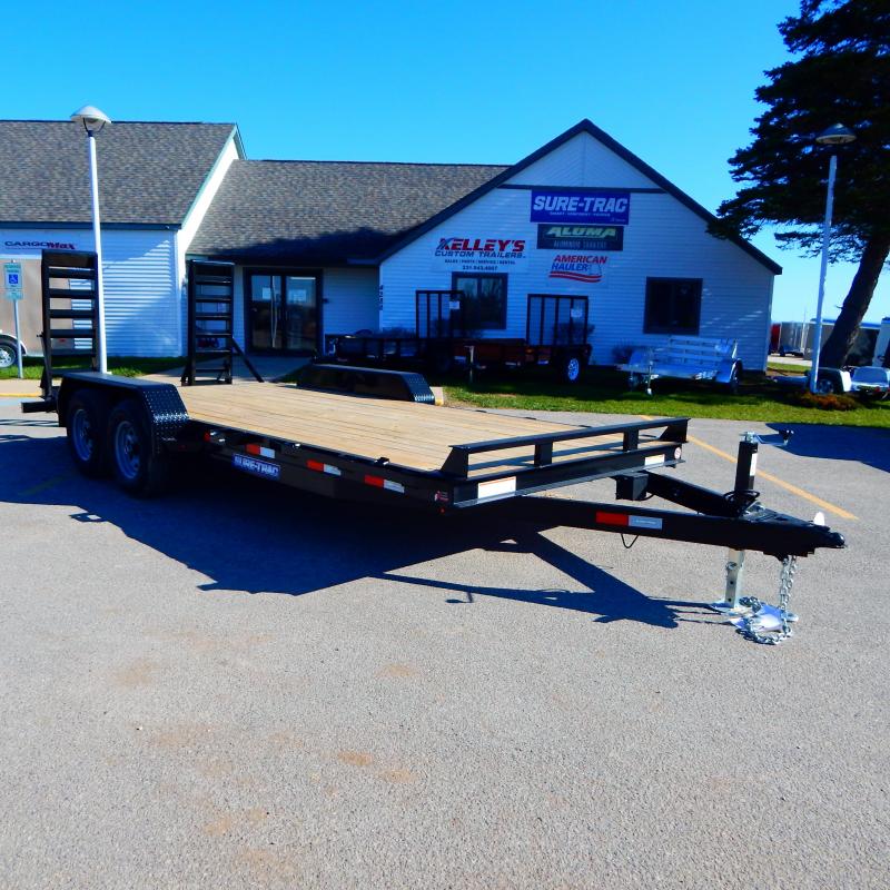 2023 Sure-Trac 7 x 20 (18+2) Equipment Trailer 10K 2023 Sure-Trac 7 x 20 (18+2) Equipment Trailer 10K