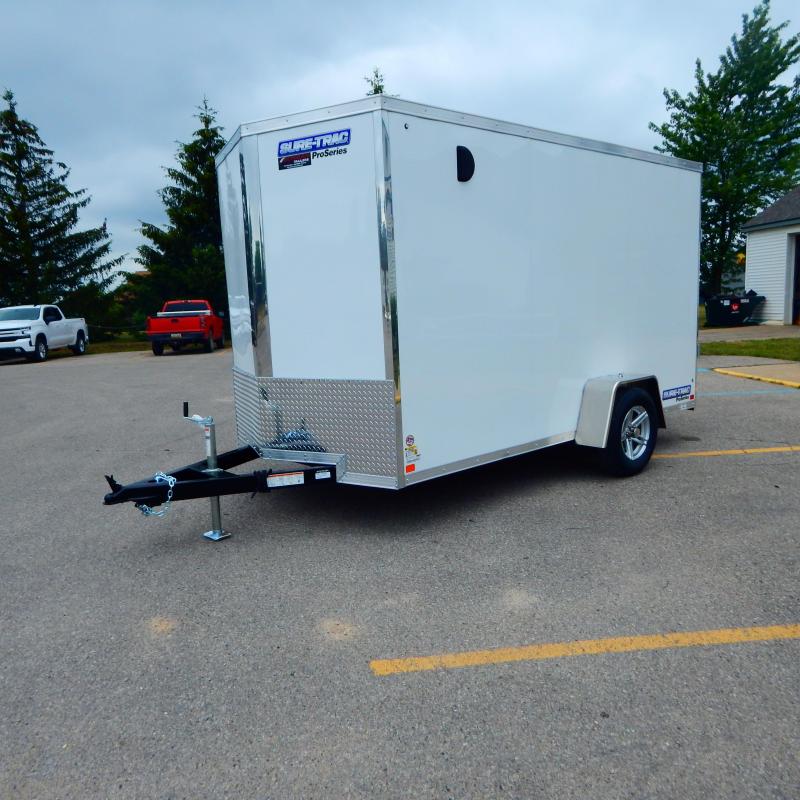 2022 Sure-Trac 6 x 12 Pro Series Enclosed Wedge Cargo Trailer 3K 2022 Sure-Trac 6 x 12 Pro Series Enclosed Wedge Cargo Trailer 3K