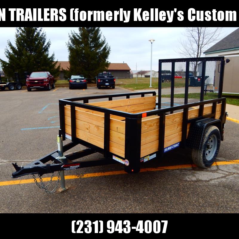 2023 Sure-Trac 5 x 10 Tube Top Three Board Trailer 3K Idler 2023 Sure-Trac 5 x 10 Tube Top Three Board Trailer 3K Idler