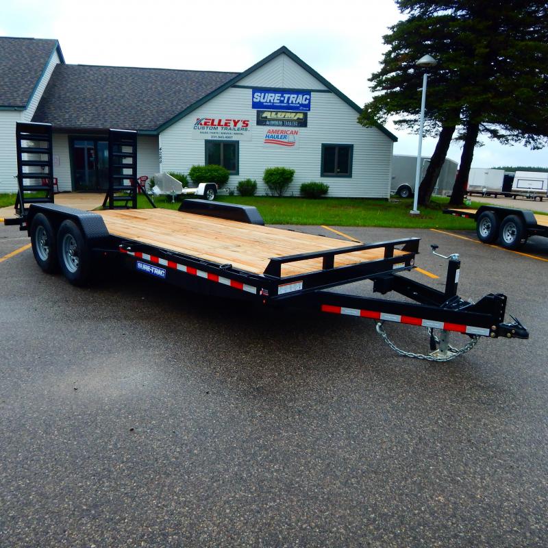2022 Sure-Trac 7 x 20 (18+2) Equipment Trailer 14K 2022 Sure-Trac 7 x 20 (18+2) Equipment Trailer 14K