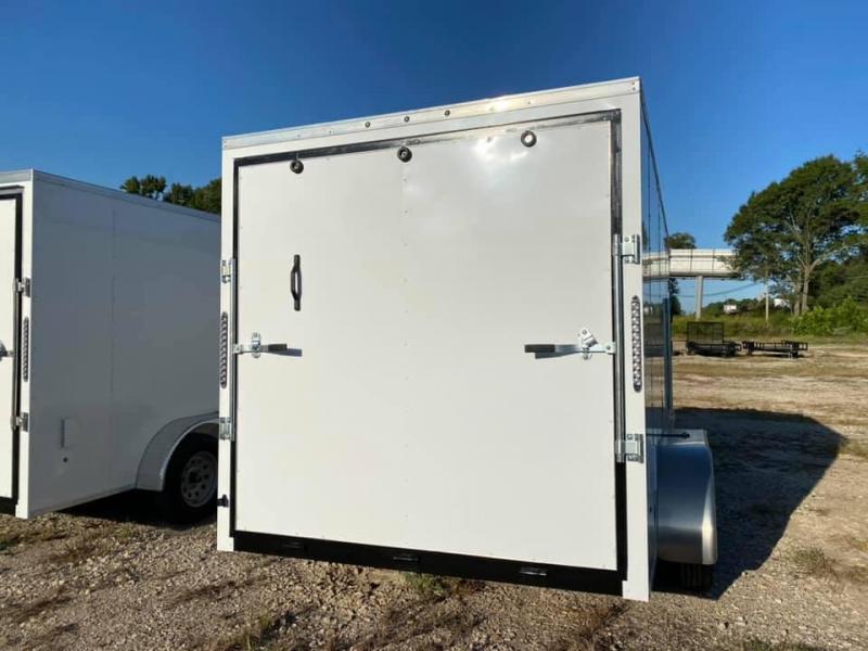 7X16 Enclosed Cargo Trailer Topline Trailers Custom Vending