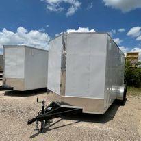 2022 8.5x16 white Enclosed Cargo Trailer 2022 8.5x16 white Enclosed Cargo Trailer