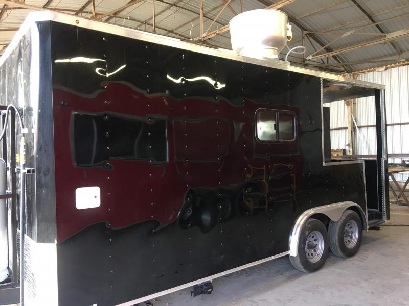 2022 8.5X20TA BBQ Concession Trailer Topline Trailers Custom