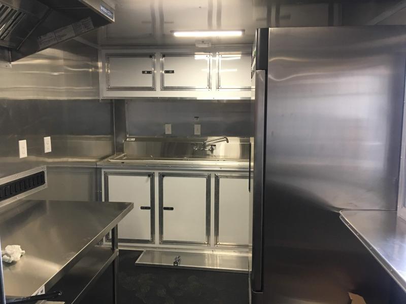 2022 8.5X20TA BBQ Concession Trailer Topline Trailers Custom