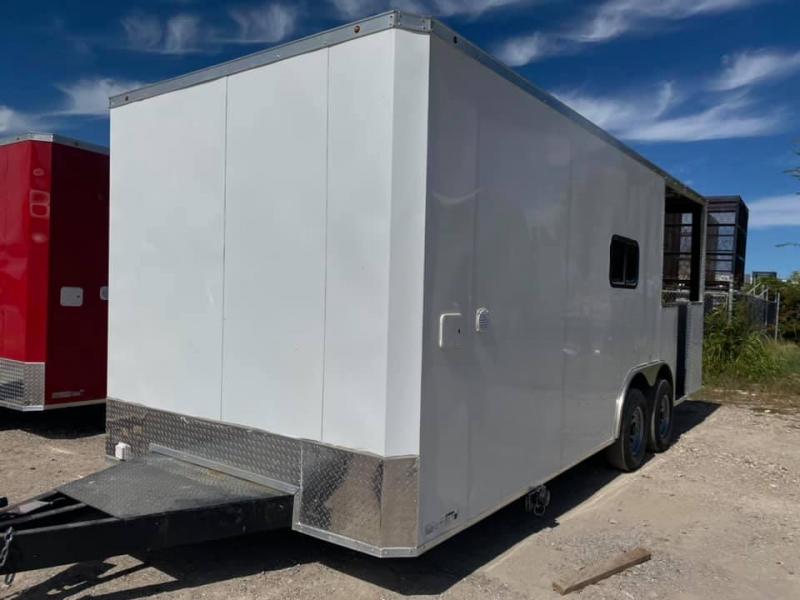 BBQ PORCH CONCESSION 8.5X20 Vending / Concession Trailer BBQ PORCH CONCESSION 8.5X20 Vending / Concession Trailer