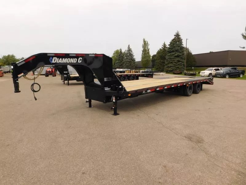 2026 Diamond C Trailers FMAX212 32x102 MR Equipment Trailer