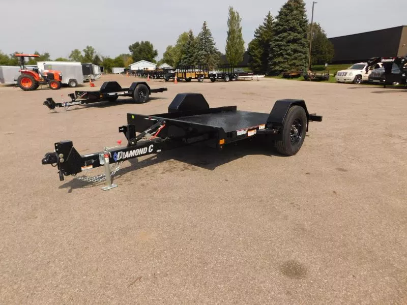 2026 Diamond C Trailers DSA107 12x77 Equipment Trailer