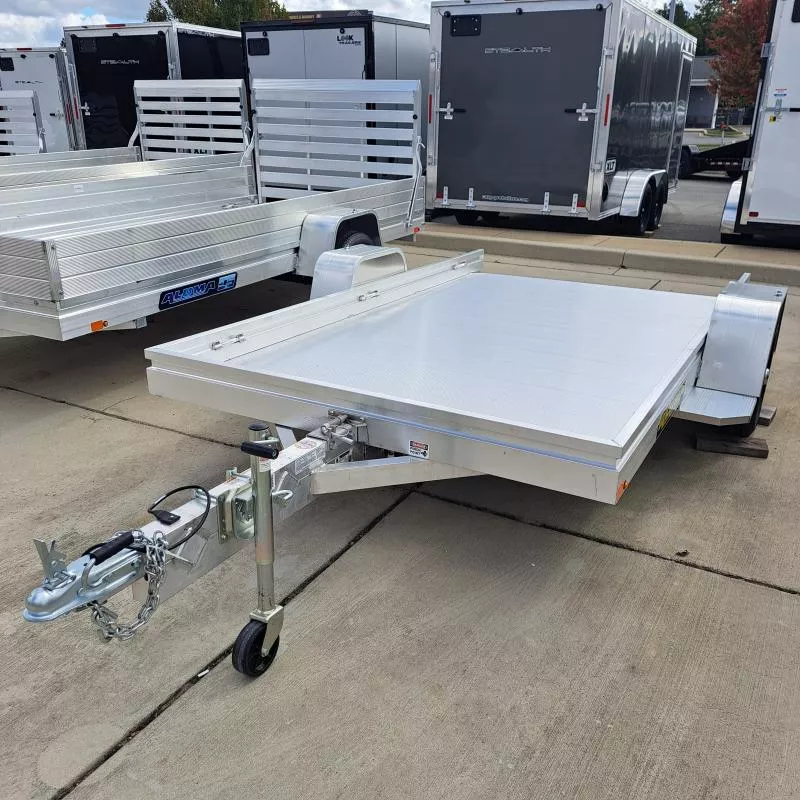 2026 Aluma 68X10 Tilt Single Axle Utility Trailer