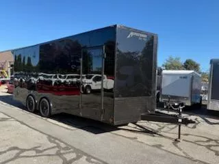 2026 Homesteader Trailers 8.5X20 Black Blacked Out Intrepid Heavy Tandem Axle Cargo / Enclosed Trailer 10K (Spread Tandem Spring Axle Upgrade)