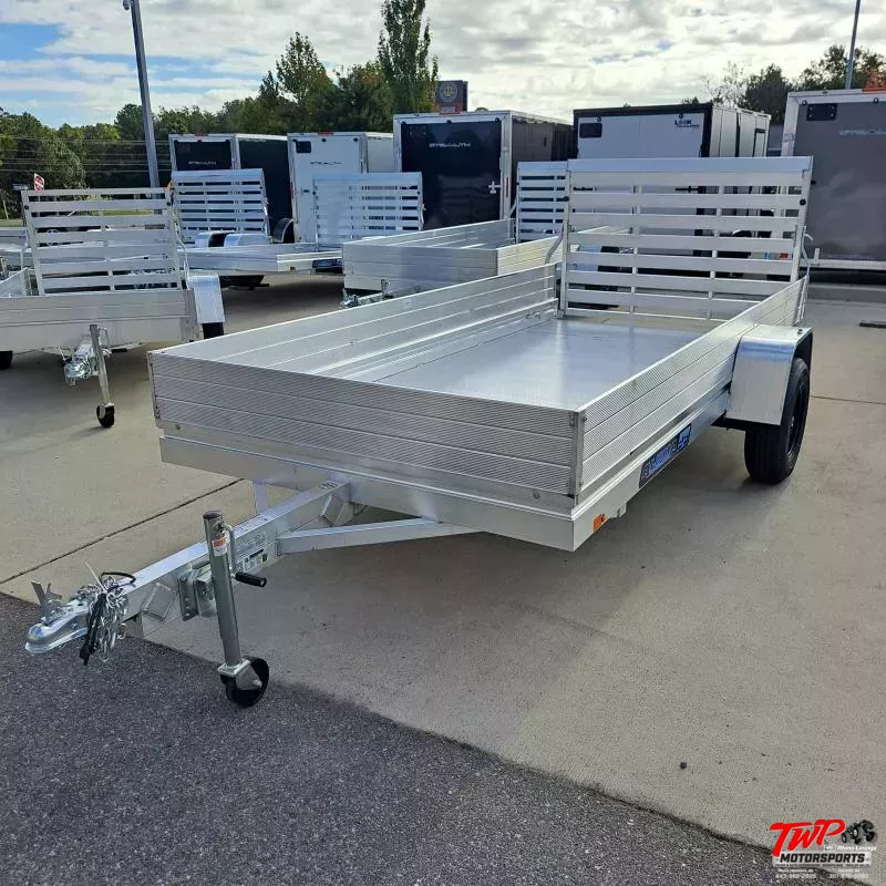 2026 Aluma 68X12H ESA Single Axle Straight Tailgate Utility Trailer 3K