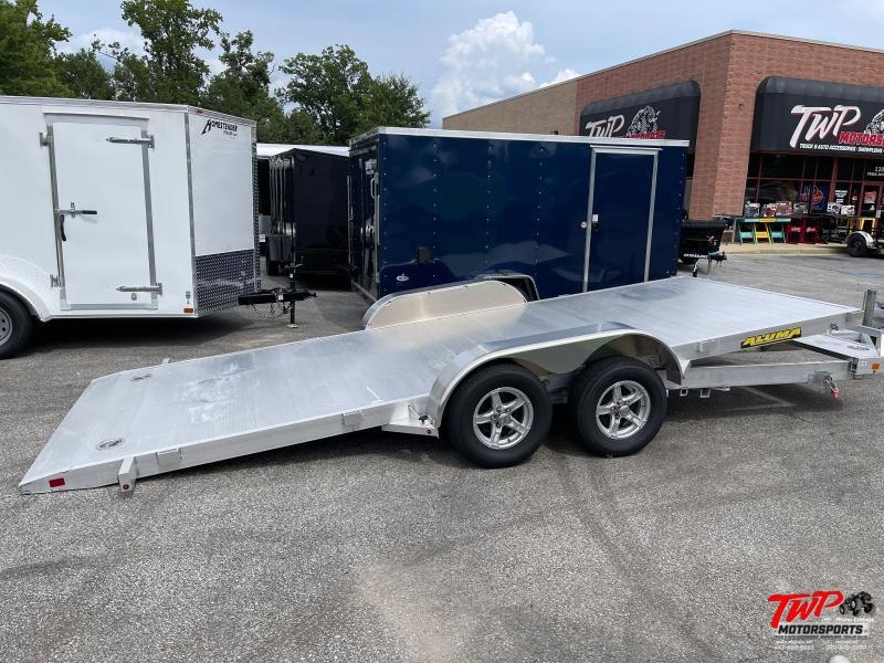 7 x 18 ALUMA Tilt Bed Aluminum Car Trailer 7k 7 x 18 ALUMA Tilt Bed Aluminum Car Trailer 7k