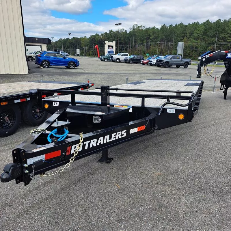 2026 PJ Trailers 8X22+4 Black T8 Deckover Tilt Trailer 16K