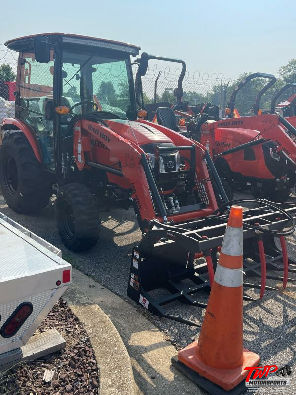2023 Bad Boy 4035CH with Industrial Tires and Loader Tractor TWP Trailers in Waldorf MD and