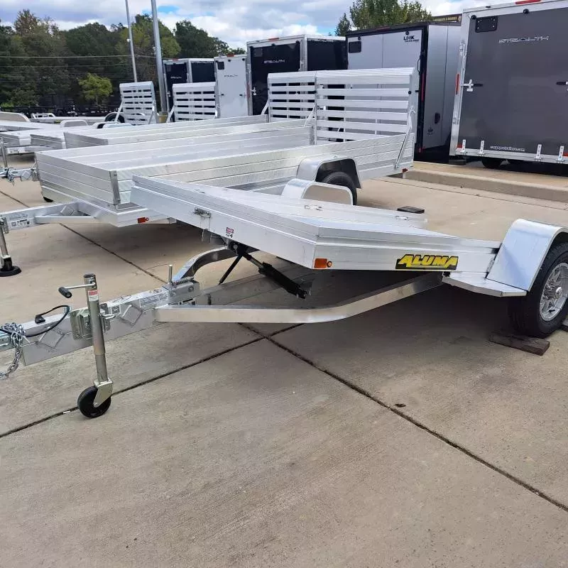 2026 Aluma 68X10 Tilt Single Axle Utility Trailer