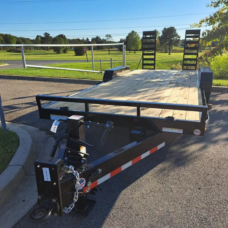 2026 Sure-Trac 7X20 (18+2) Black Equipment Trailer 16K