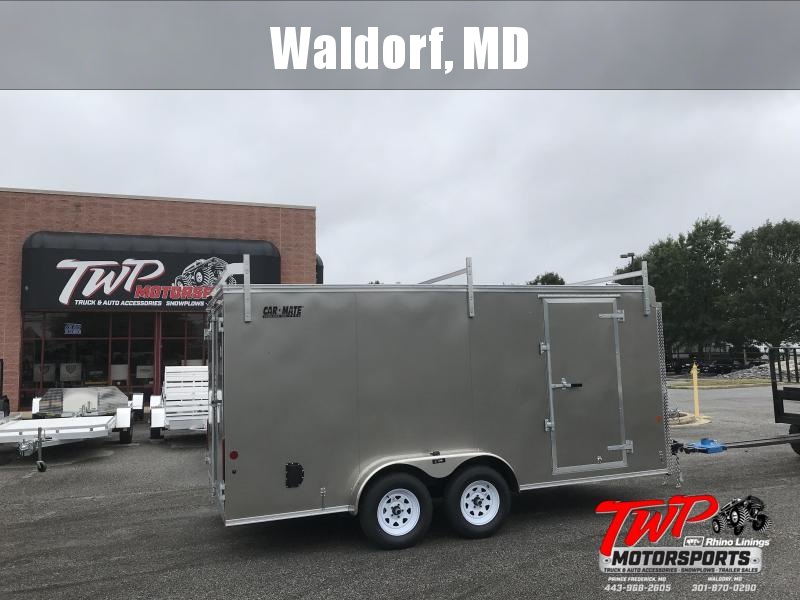 2021 Car Mate Trailers CM716CC-HD/CTR - 7'W Tandem Axle Custom Cargo Contractor Trailer Enclosed Cargo Trailer 2021 Car Mate Trailers CM716CC-HD/CTR - 7'W Tandem Axle Custom Cargo Contractor Trailer Enclosed Cargo Trailer
