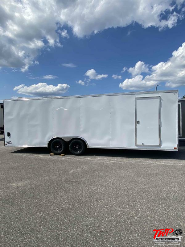 2023 ITI Cargo 8.5X24 V Nose Flat Top Enclosed Car Hauler 10K TWP