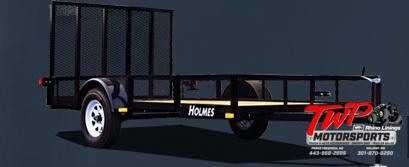 2021 Holmes 6'10" x 16' 7k Tandem Axle Commercial Utility Trailer 2021 Holmes 6'10" x 16' 7k Tandem Axle Commercial Utility Trailer