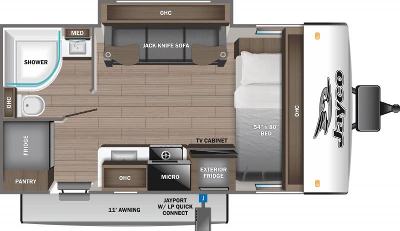 new Travel Trailers Jayco Jay Feather Micro for sale, in Concord, NC Thumbnail 2